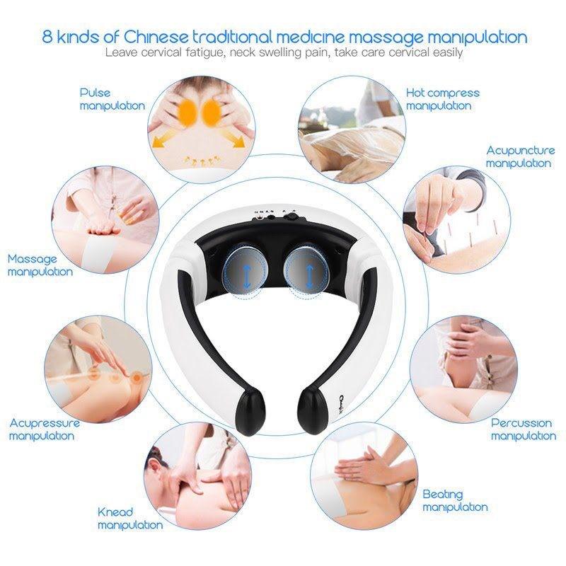 Massage complet du corps à impulsion électrique