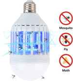 Charger l&#39;image dans la galerie, Ampoule 2 en 1 LED Lampe Tueur d&#39;insectes électronique &amp; Fly et tueur de moustique
