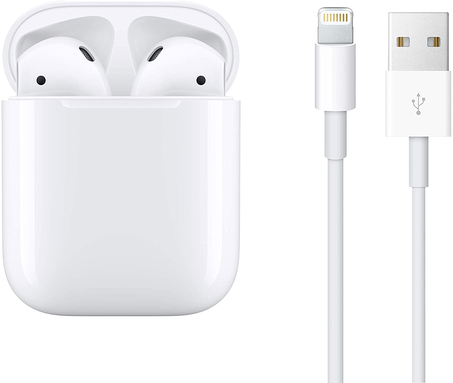 AirPods i12 avec boîtier de charge filaire